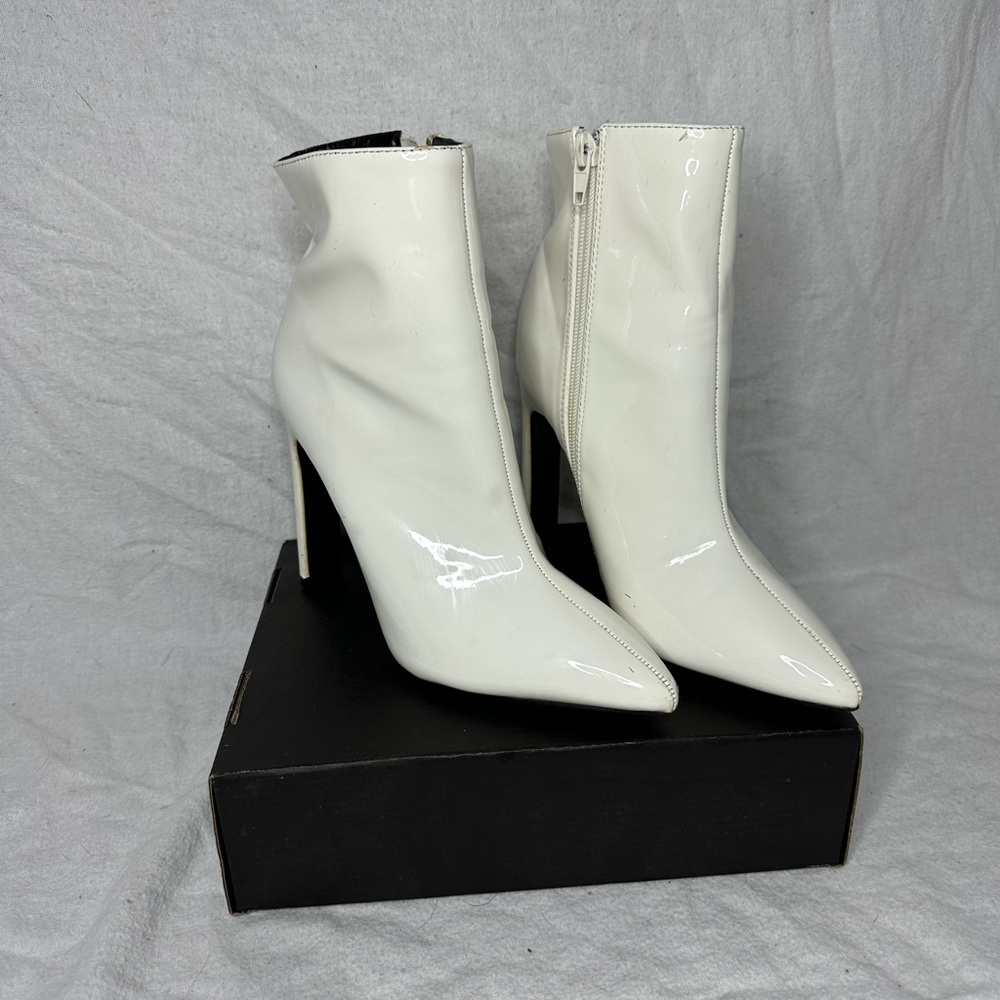 White booties